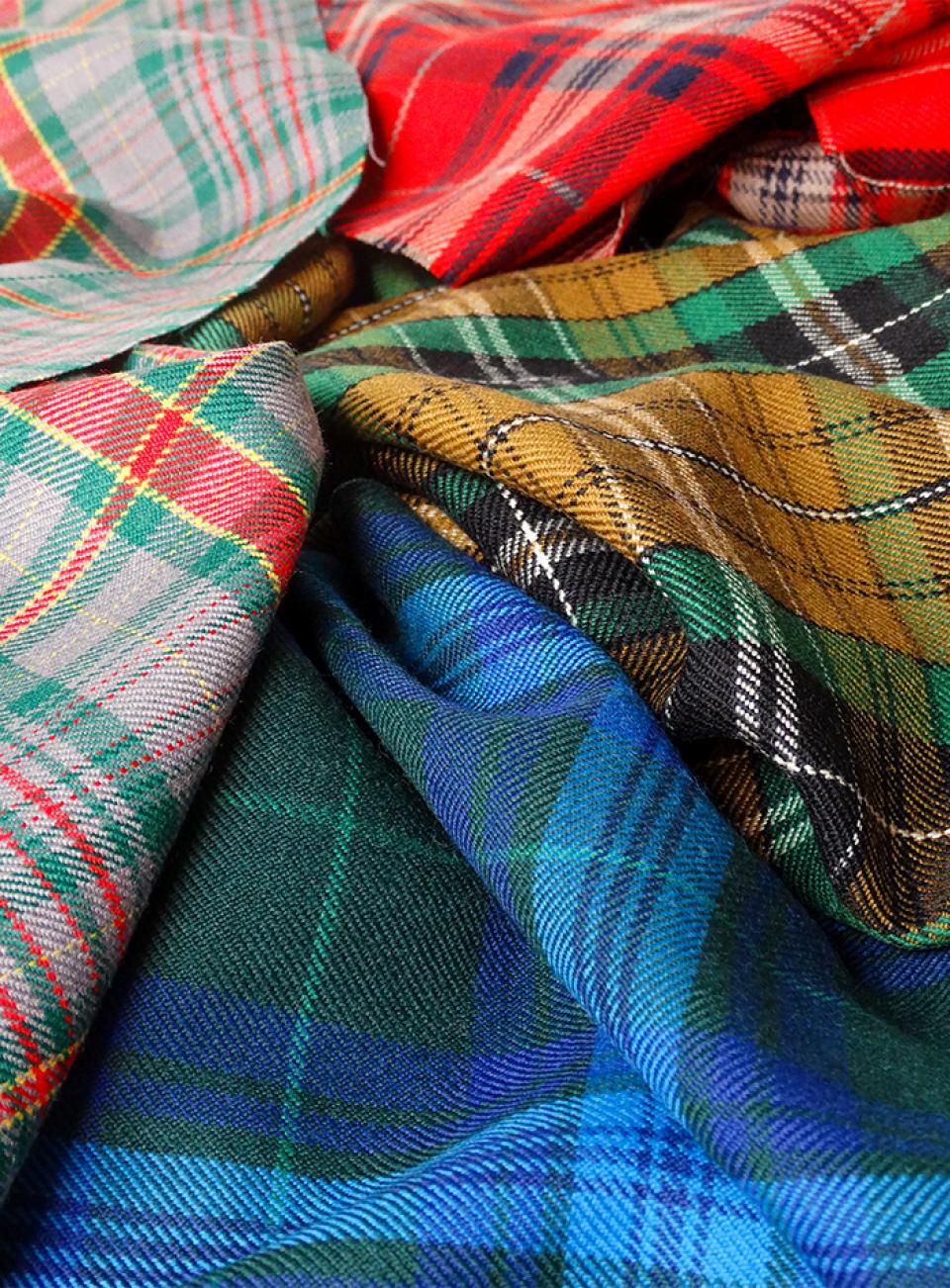5kg Box of Assorted Tartan Offcuts (UK ONLY)