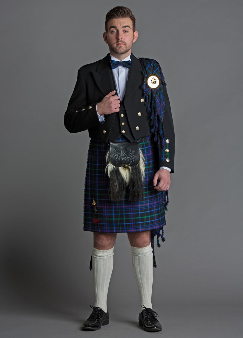 Pride of Wales Kilt Outfit Hire