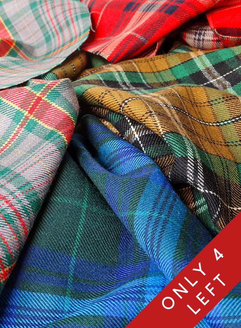 5kg Box of Assorted Tartan Offcuts (UK ONLY)