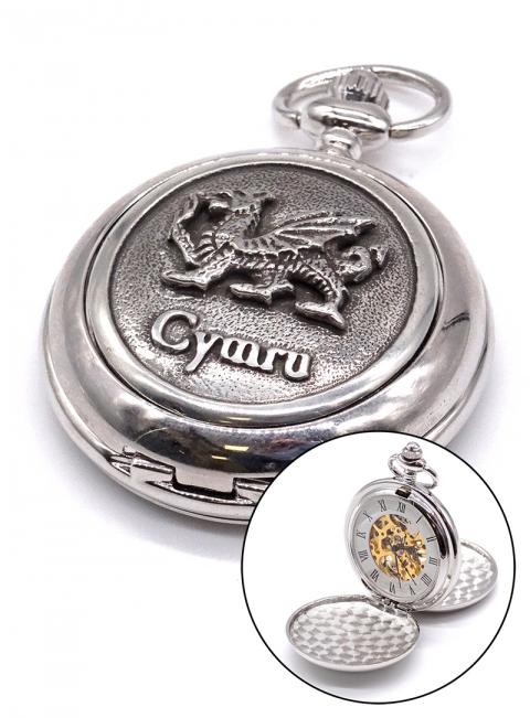 Prestige Cymru Dragon Pocket Watch