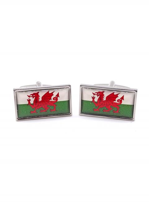 Welsh Flag Cufflinks