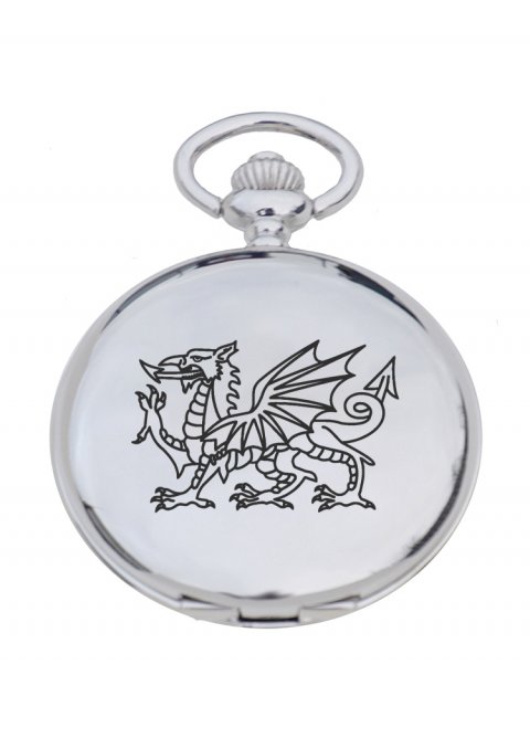 Welsh Dragon Pocket Watch