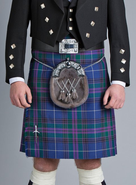 Scottish/Irish 8 Yard Wool Dress Kilt