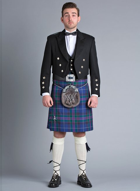 Scottish/Irish 8 Yard Dress Kilt Package